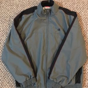 Vintage Champion Windbreaker Zip Up Jacket